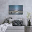  «White Boat On Beach» par Zhen-Huan Lu, art mural en métal, 24 po x 16 po-1888882834