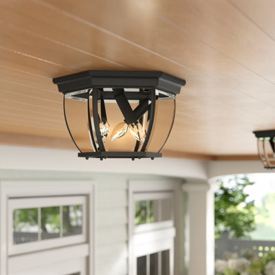 3 - Bulb Outdoor Flush Mount