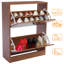 12 Pair Flip Down Shoe Storage-507868525
