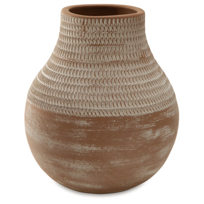 Voronica Terracotta Table Vase