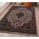 Emanuel Machine Woven Flatwave Cream and Rust Non Skid Backing Polyester Rug