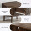 Commodes décoratives avec 4 tiroirs et poignées en métal
