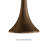 Feickert Table and Floor Lamps - 3 Piece Modern Metal Lights for Living Room, Bedroom, or Entry with Flared Base and LED Bulbs-433899701-433899690