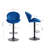Hadeeqa Bar Stools Adjustable Barstools with Back and Footrest-234537900