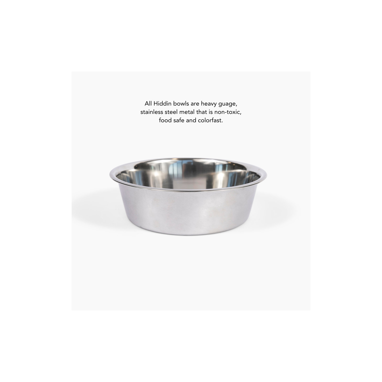 Single Bowl Elevated Feeder with Bowl, Silver, Smoke Grey