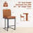 24" Bar Stools, Counter Height Bar Stools with Back-964382263-964382260