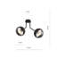 Delph Glass Semi Flush Mount-69425446