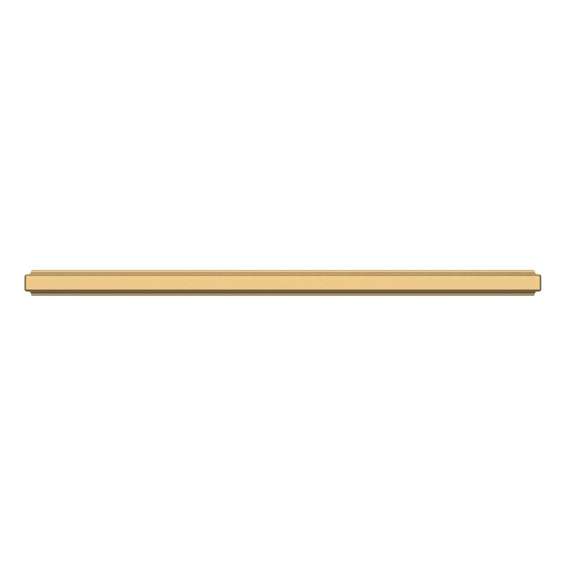 Baldwin Lifetime Satin Brass 12" Traditional Cabinet Pull