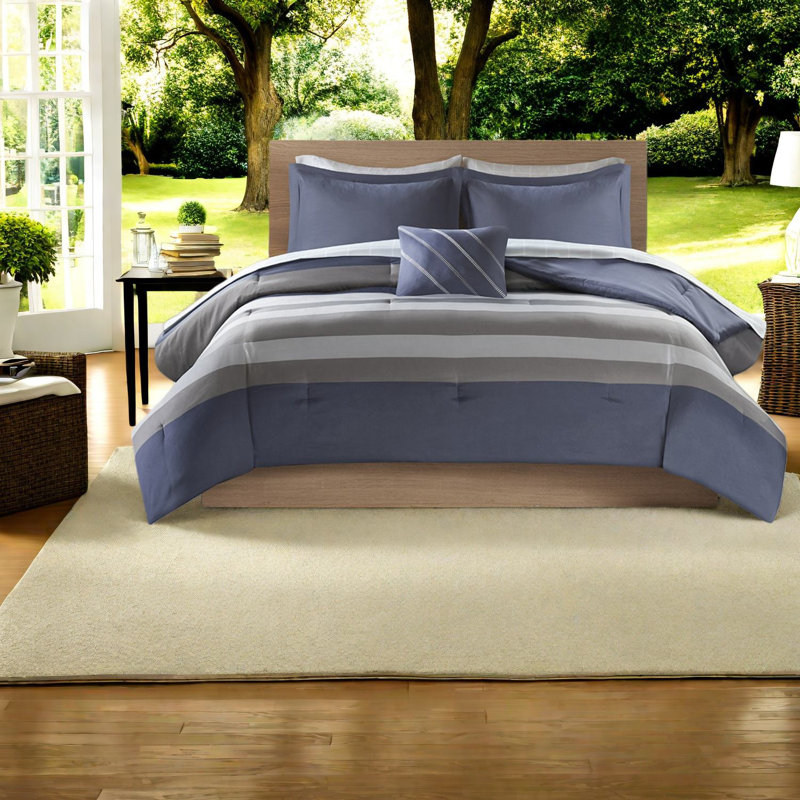 Elegant Queen Bedding Sets, Polyester Comfort, Casual Style For Home