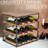 12 Bottle Tabletop Wine Bottle Rack in