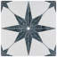 Carreau de porcelaine à motif de murs et de planchers 10 "x 10" Cassis Stella-58859012