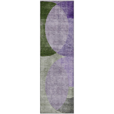 Premium Machine Washable Alves AMF1140 Geometric Rug