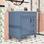 Meuble-lavabo avec 2 tiroirs et tablette réglable-799882196