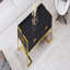 Table basse moderne noire à 4 tiroirs Modern-1271820318