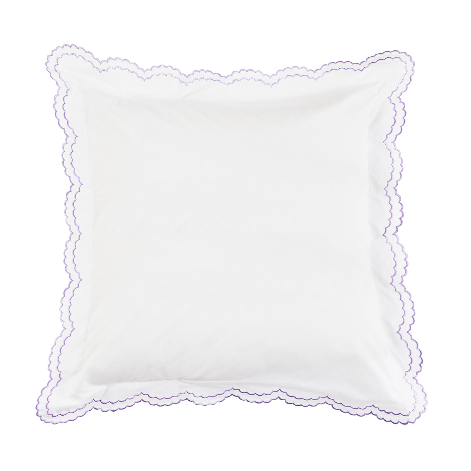 Berrada Cotton Shams, Purple