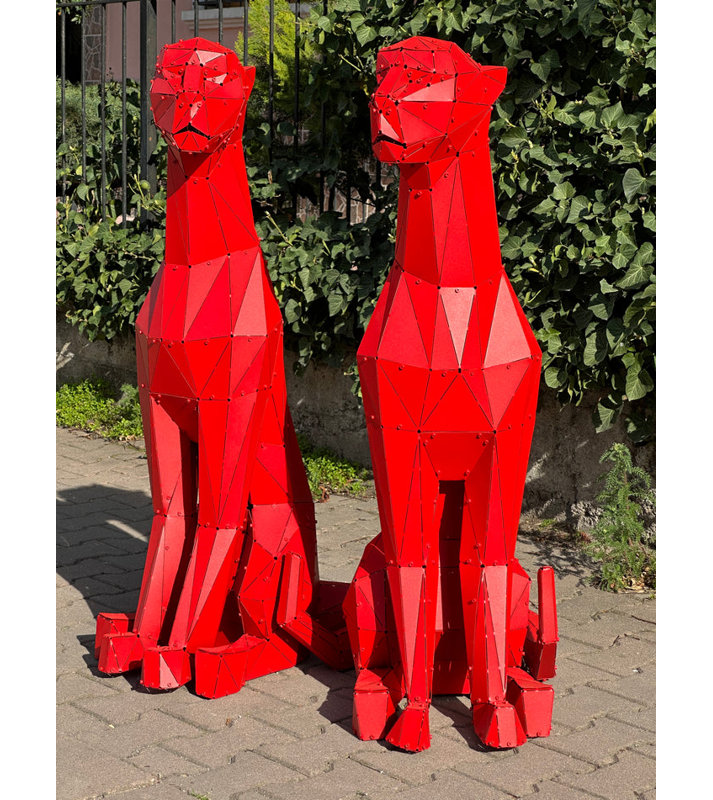 Statue de panthère géante - TTG, XXL