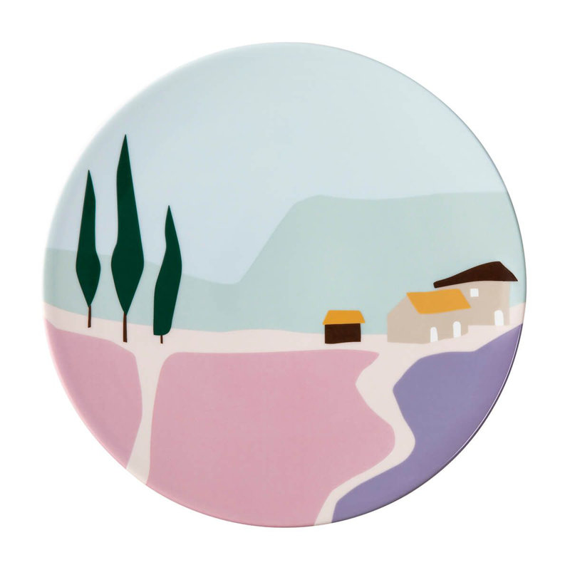 Destination Sud Salad/Dessert Plate