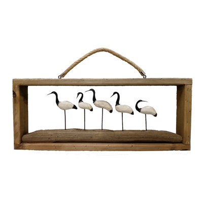 Figurine à cadre flamant roses Defiance