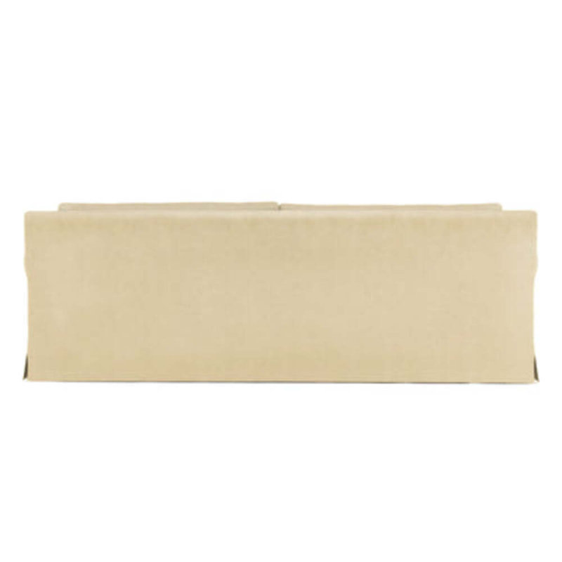 Canapé à accoudoirs arrondis Ludlow, H 34 po x l 84 po x P 42 po, Patiné, Cuir rétro huître