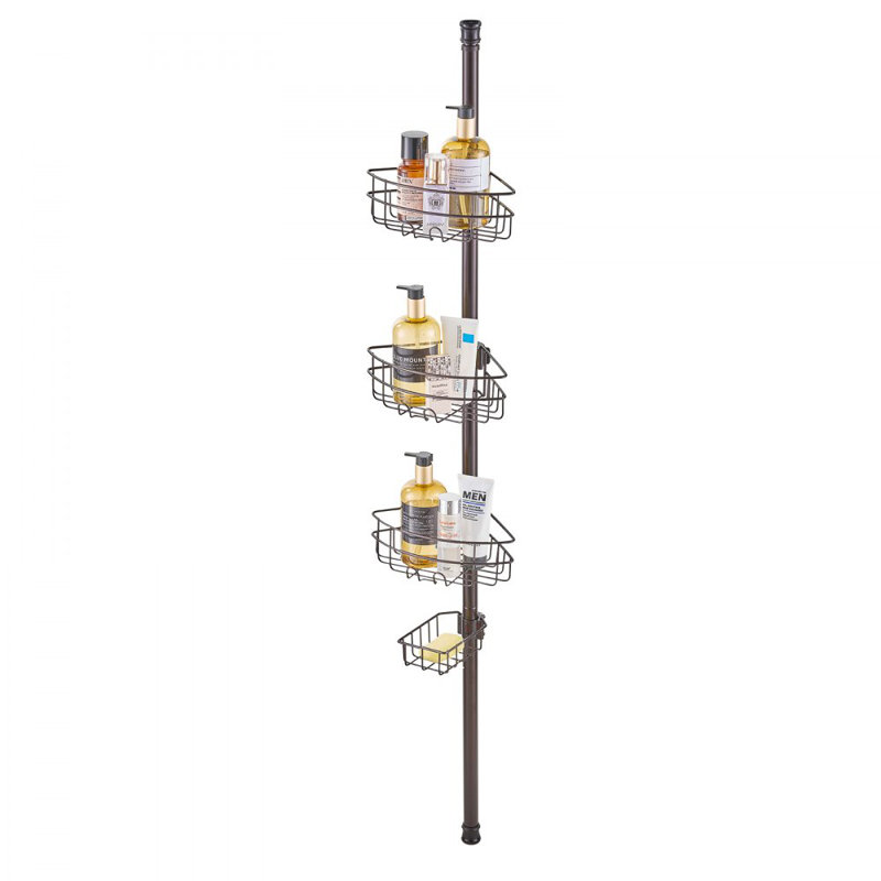 Stainless Steel Shower Shelf, Bronze