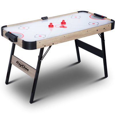 RayChee 54" 2 -Player Air Hockey Table with Digital Scoreboard
