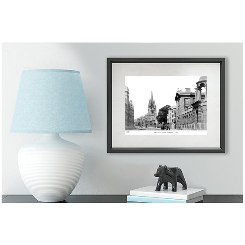 Oxford, High Street C1900 by Francis Frith - Single Picture Frame Print, 28cm H x 36cm W x 2.3cm D