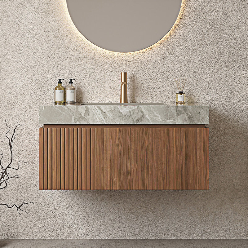 Meuble-lavabo mural avec lavabo, 36"