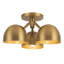 Fosso 13-in Gold Semi-Flush Mount-1534717988