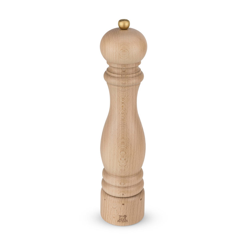 Peugeot 23461 Paris u'Select Beechwood Pepper Mill, Chocolate, 7-inch, 4" H x 6" W x 9" D, Natural