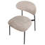46cm H Upholstered Side Chair in Beige