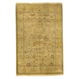 Hand Knotted Wool Oriental Area Rug in Camel