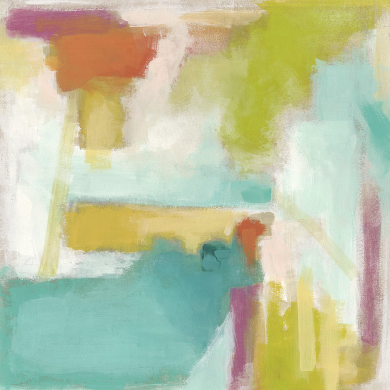 Color Space II - Wrapped Canvas Painting, 122cm H x 122cm W