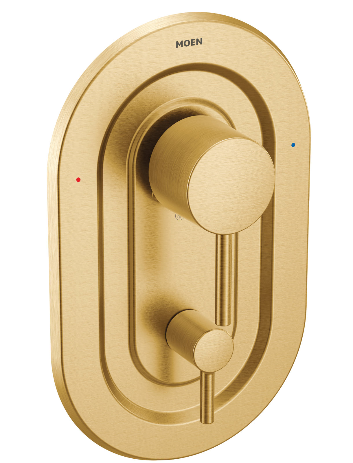 Align Posi-Temp 3-Function Transfer Valve Trim, Brushed Gold
