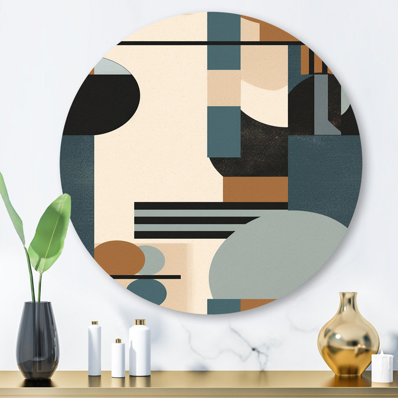 Décoration murale géométrique ombres IV, H 29 po x l 29 po x P 1 po