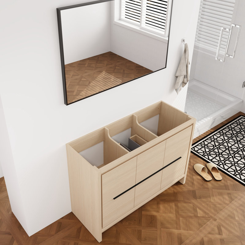 48'' Single Bathroom Vanity Base Without Top