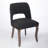 Wooden Dining Chairs Set of 4, Modern Fabric Upholstered Dining Room Chair Kitchen Chairs-1166747015