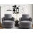 Ottelia 32.2'' Wide Slipcovered Swivel Barrel Chair-1615937821