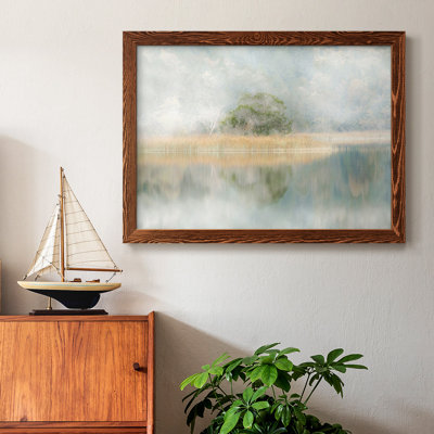 " Silent Morning River "
