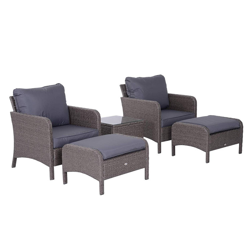 Yatts 2 Seater Rattan Conversation Set