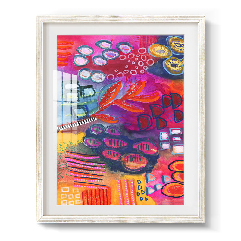 «Vivacialy change I», impression encadrée, H 28,5 po x l 20,5 po, Blanc