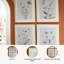 Art mural Chettings (ensemble de 4)