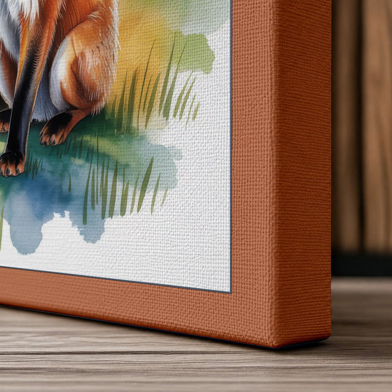 Print, 18x12 - 45.7 x 30.5 cm, Terracotta Border