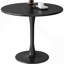 Table de salle à manger ronde Mid Mid Century