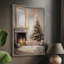 «Christmas Holiday Art», série 2-Lxxx, reproduction encadrée - bois massif XMAI81858-806057802