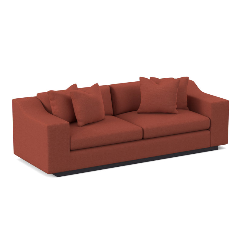 Barrett Sofa, Vintage Ebony, Margaret Uniform Polyester Blend