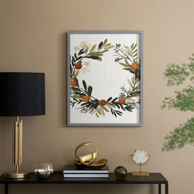 «Christmas Holiday Art CMXI», reproduction encadrée - bois massif