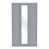 Cool Grey Frame Mirror