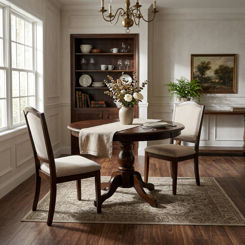 Steel Top Dining Set