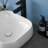 Paklorde 15.75'' White Ceramic Rectangular Bathroom Sink