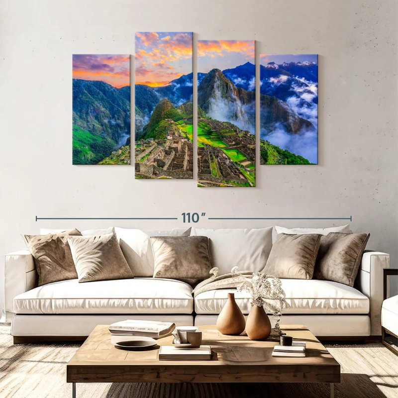 Lilie Iconic Machu Picchu, 54" H x 84" W